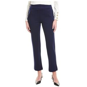 JONES‎ & CO JONES NEW YORK Pull on Women's Straight Pants Navy Sz M